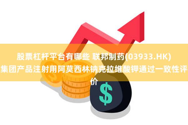 股票杠杆平台有哪些 联邦制药(03933.HK)：集团产品注射用阿莫西林钠克拉维酸钾通过一致性评价