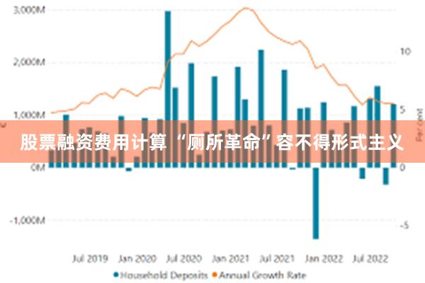 股票融资费用计算 “厕所革命”容不得形式主义